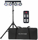 Eliminator Mini-Par-Bar Portable LED Par Can Lighting System