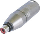 Neutrik NA2MPMF XLR Male to RCA Female Adaptor