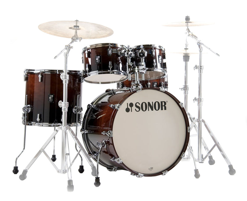 Sonor AQ2 Studio Set 5-Piece Shell Pack - Brown Fade
