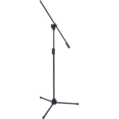 Quik Lok A302 Microlite Tripod Base Microphone Boom Stand - Black