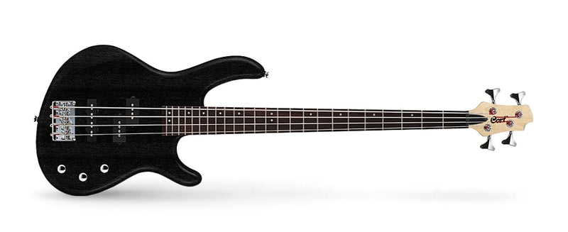 Cort ACTION-PJ 4-String Electric Bass - Open Pore Black