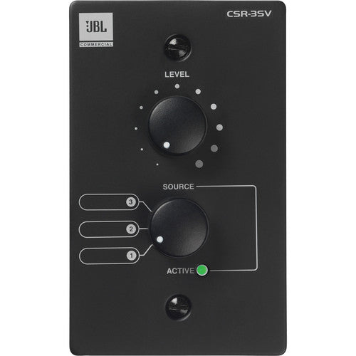 JBL Wall-Mounted Remote Control For CSM Mixers, Black