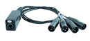 Digiflex LCAT-DMX3-OUT 4 Universe 3 Pin DMX Over Cat5