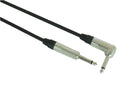 Digiflex NGP 1/4'' TS Right Angle to Straight Instrument Cable - 6'
