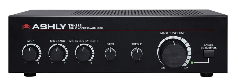 Ashly TM-335 Public Address Mixer/Amplifier 35w/70v