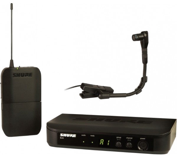 Shure BLX Wireless Instrument System with Clip-on Gooseneck Microphone