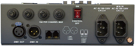 Lite-Puter DX-402A 4-Channel DMX Dimmer Pack