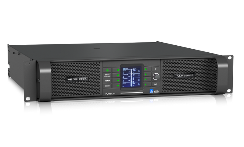 Lab Gruppen PLM 5K44 5,000 Watt Amplifier with 4 Flexible Output Channels & Lake Digital Signal Processing