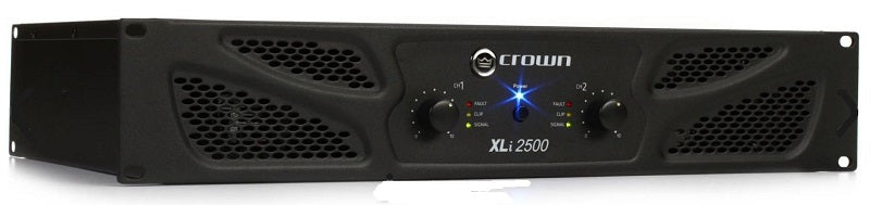 Crown XLi2500 2-Channel Power Amplifier - 500w / 8 ohms