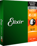 ELIXIR 14202 5-String Light, Long Scale Electric Bass Nickel Plated Steel With Nanoweb Coating - .045-.130