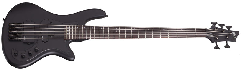 Schecter 2523-SHC 5-string Electric Bass with Basswood Body - Satin Black