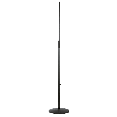 K&M 260/1-BLACK Round Base Microphone Stand