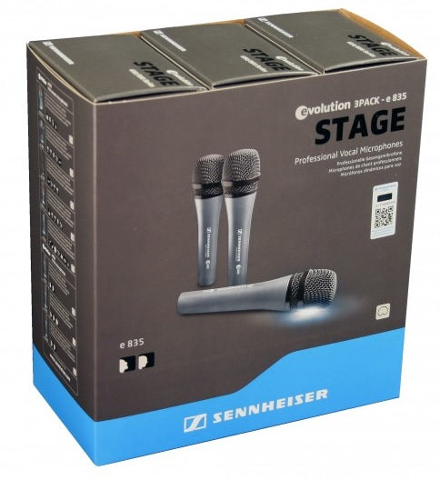 Sennheiser 3-PACK E 835 Microphones