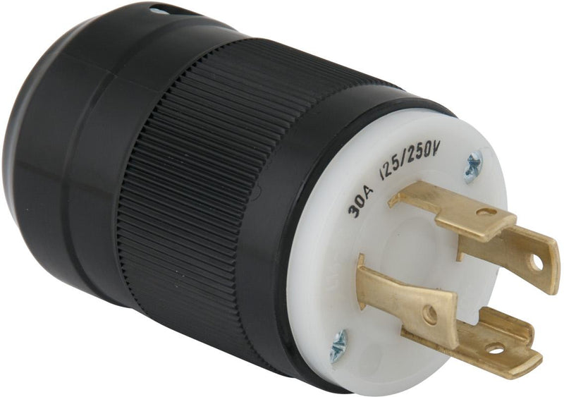 Marinco 3014P 30 Amp, 125/250V, Male Plug, Locking