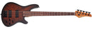 Schecter 3972-SHC Standard 5-String Electric Bass, Tobacco Burl