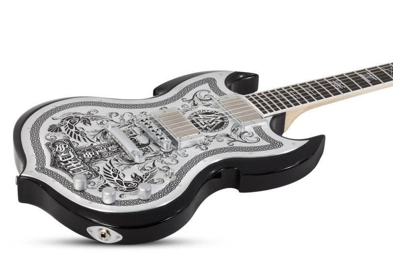 Wylde Audio 4552-SHC IronWorks Barbarian Electric Guitar - Black Burst