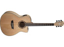 Washburn AG40CEK-A Apprentice Series 6-String Acoustic-Electric Guitar with Hard Case - Natural