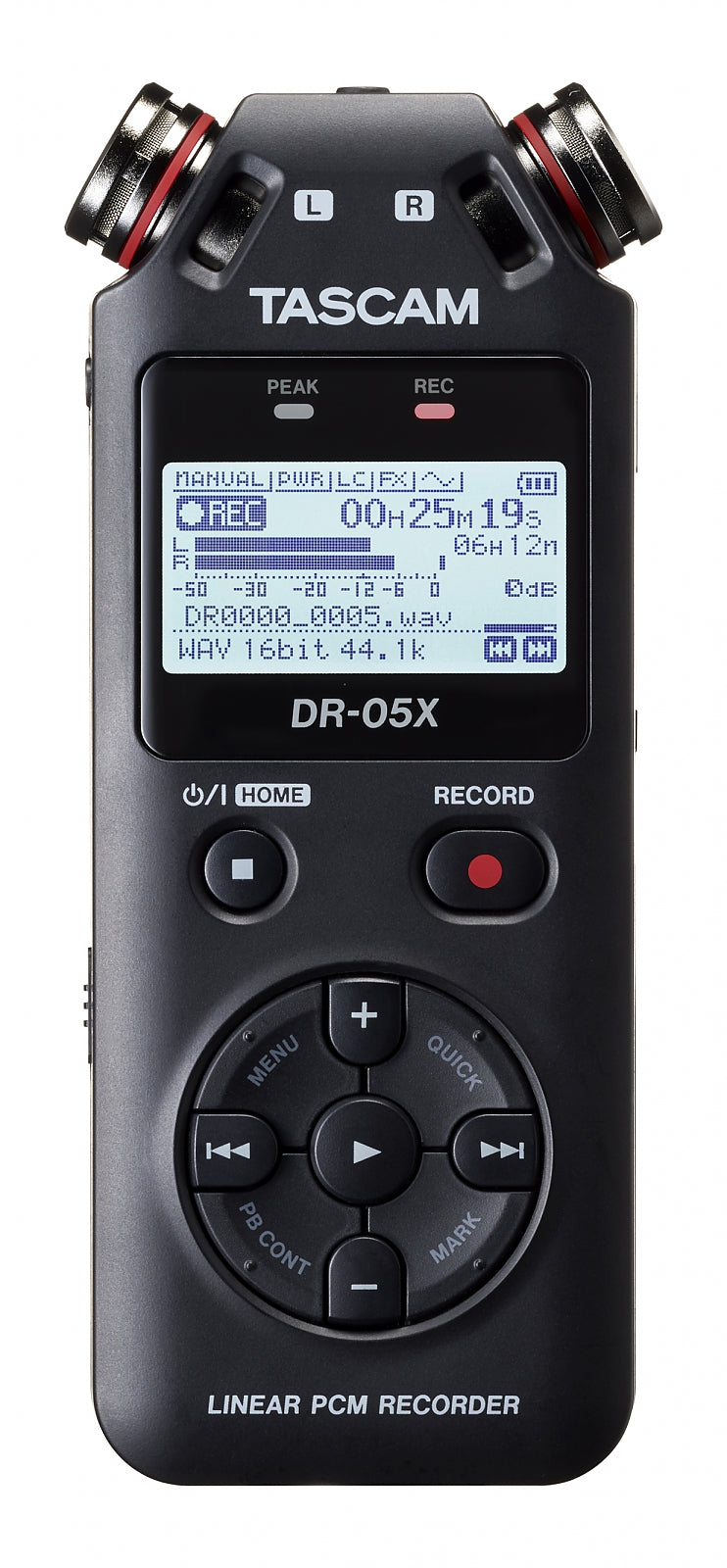 Tascam DR-05X Stereo Handheld Audio Recorder and USB Audio Interface