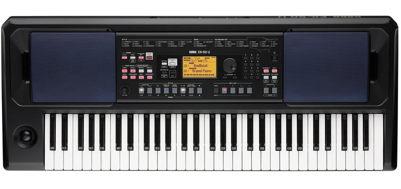 Korg EK50U Portable 61-Key Arranger Keyboard with American Styles