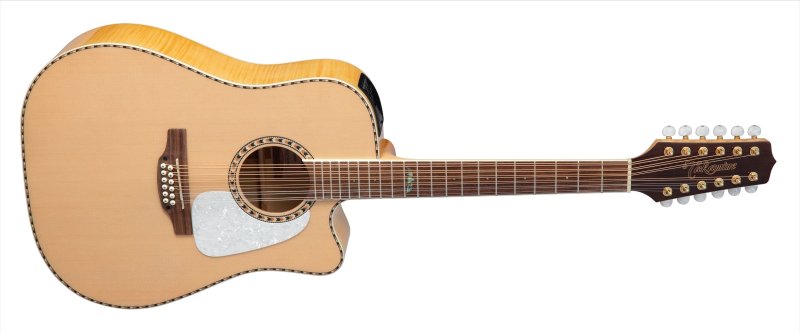 Takamine GD74CE-12U  12-String Acoustic-Electric Guitar - Gloss Natural
