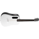 Lava Music L9200001 ME Play 36” Acoustic-Electric Guitar With Gig Bag, Nightfall / Sail White