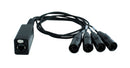 Digiflex LDMX5-CAT-OUT 4 Universe 5 Pin DMX over Cat5