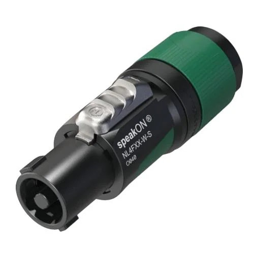 Neutrik NL4FXX-W-S speakON Connector