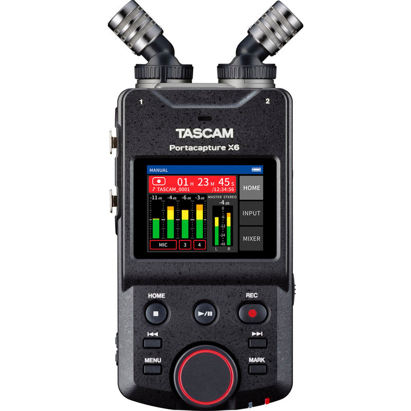 Tascam PORTACAPTURE-X6 32-Bit 6-Channel Multitrack Field Recorder