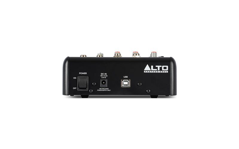 Alto Professional TrueMix500 5-Channel Analog Mixer with USB for Home Recording
