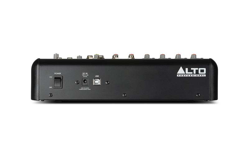 Alto Professional TrueMix800FX 8-Channel Compact Mixer with USB, Bluetooth and Alesis Multi-FX