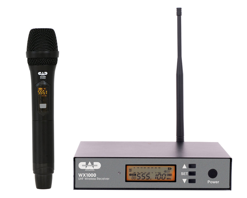 CAD WX1000HH Wireless Cardioid Handheld Microphone System (510 to 570 MHz)