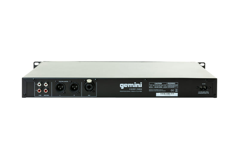 Gemini CDMP-1500 DJ CD Media Player