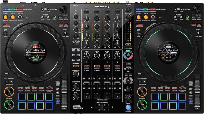 Pioneer DJ DDJ-FLX10 4-Channel DJ Controller