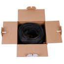 Digiflex DIS-18/2 FT4 18awg 2-Conductor Speaker & Low Voltage Cable - Black - 500' Roll