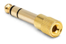 Hosa GHP-105 Headphone Adaptor 3.5mm TRS Female To 1/4 Inch TRS