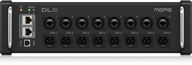 Midas DL8 8 Input, 8 Output Stage Box