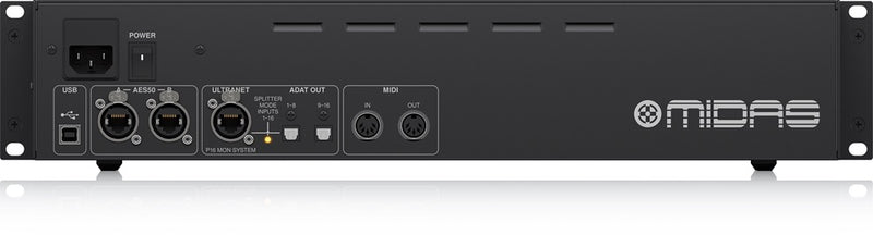 Midas DL16 16 Input, 8 Output Stage Box