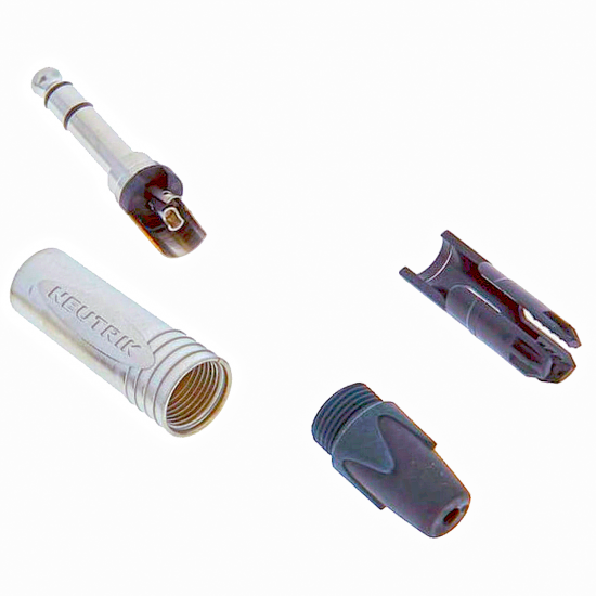 Neutrik NP3X 1/4" TRS Phone Plug