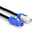 Digiflex PPP-1403-15 14/3 Powercon Grey-M to Powercon Blue-M Extension - 15'