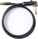 D'Addario PW-WGRA-02 4-Pin Mini XLR to Right Angle Plug Wireless Transmitter Instrument Cables