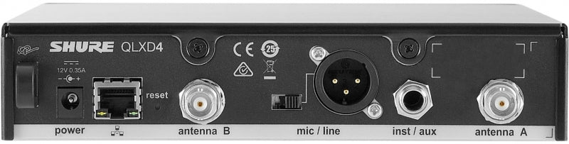 Shure QLXD4 Digital Wireless Receiver (Freq: G50)