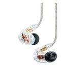 Shure SE535 Sound Isolating In-Ear Headphones (Clear)