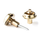 Dunlop SLS1402BR Straplok Strap Retainers Flush Mount - Brass