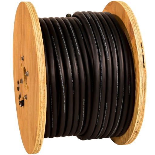 Extension Cord Cable Black 10/4 SOOW 10awg 600v UL/CSA Cabtire - 250ft Roll