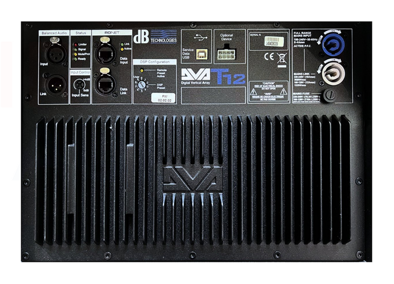 DB Technologies DVA T12 Complete Module SP207011160 3 Way Active Line Array
