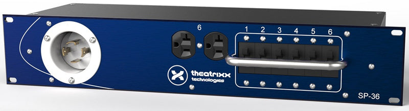 Theatrixx SP-36A-L1430 Rackmountable (2RU) Electrical Distribution System