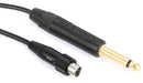 Shure WA305 Premium Wireless Instrument Cable with Locking TQG Connector - 3'
