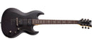 Schecter 3664 Solid-Body Electric Guitar - Aged Black Satin