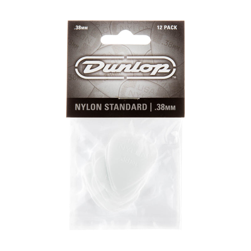 Dunlop Nylon Guitar Pick 0.38mm (12/bag)