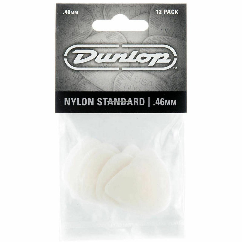 Dunlop 44P-46 Nylon Guitar Pick 0.46mm (12/bag)